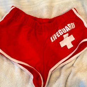 Lifeguard short shorts
